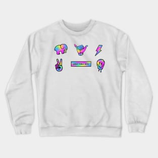 Neon Sticker Pack Crewneck Sweatshirt